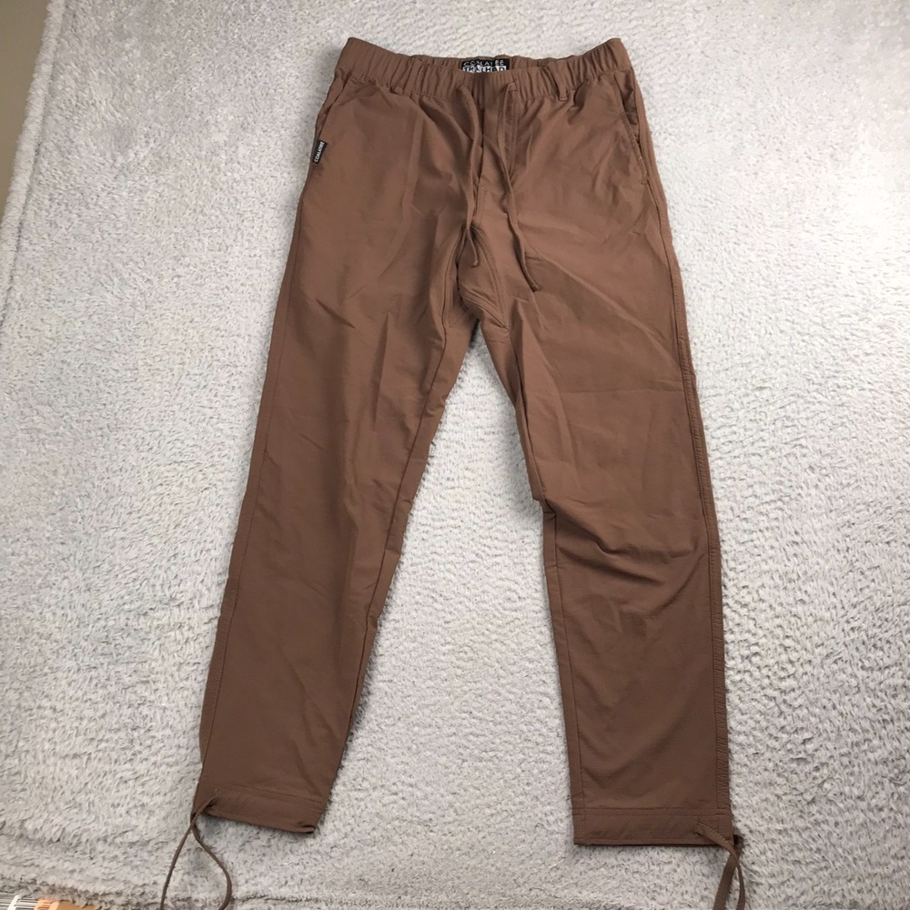Coalatree Trailhead Adventure Pants sz M (31x29) Brown Ripstop Hiking Camping
